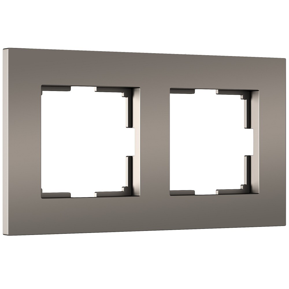 Изображение товара Рамка Werkel Slab двухместная бронза матовая для электроп ska