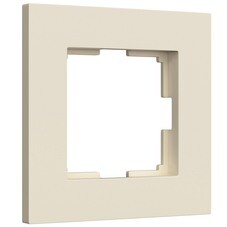 Рамка Werkel Slab одноместная айвори софт (a062805)