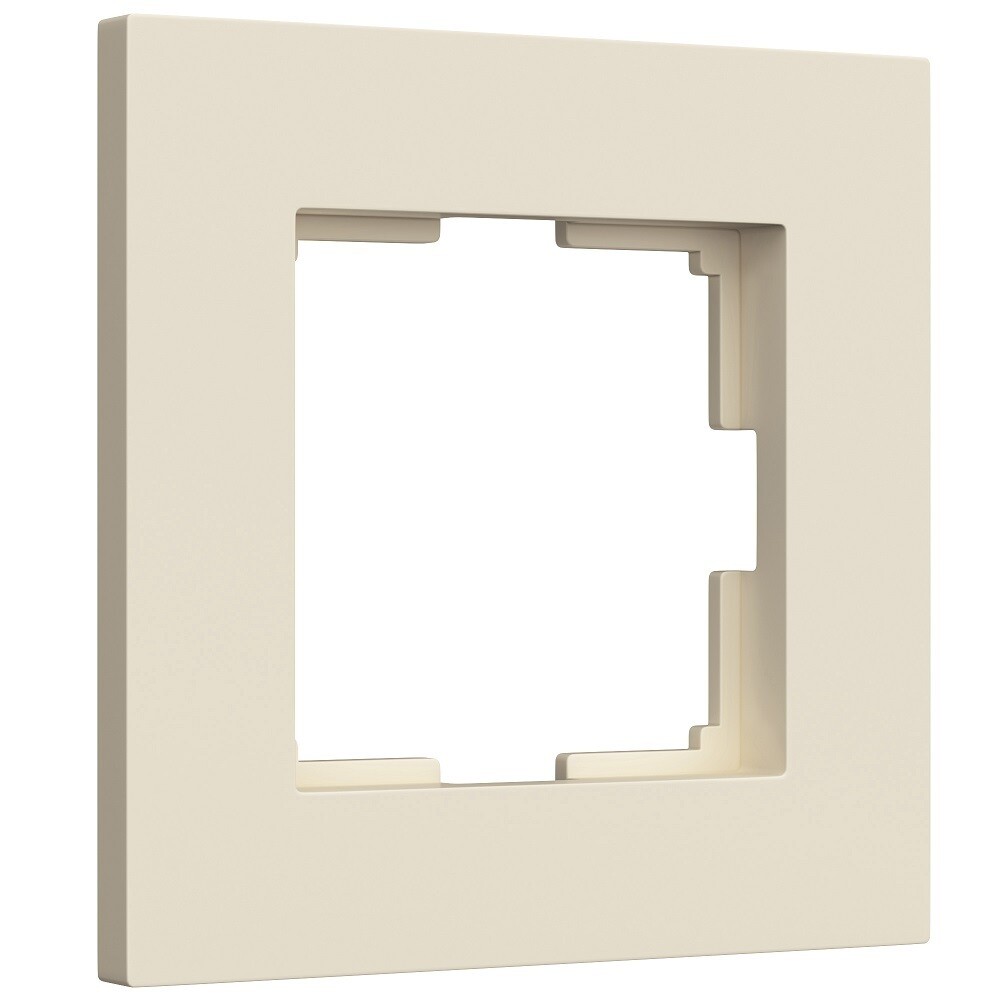 Изображение товара Рамка Werkel Slab одноместная айвори софт (a062805)