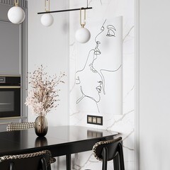 Рамка Werkel Slab трехместная черная софт (a062801) - фото 4