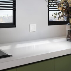 Рамка Werkel Slab одноместная белая софт (a062793) - фото 3