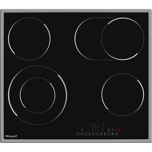 Варочная панель электрическая Weissgauff HV 642 BS Black Edition 4 ...