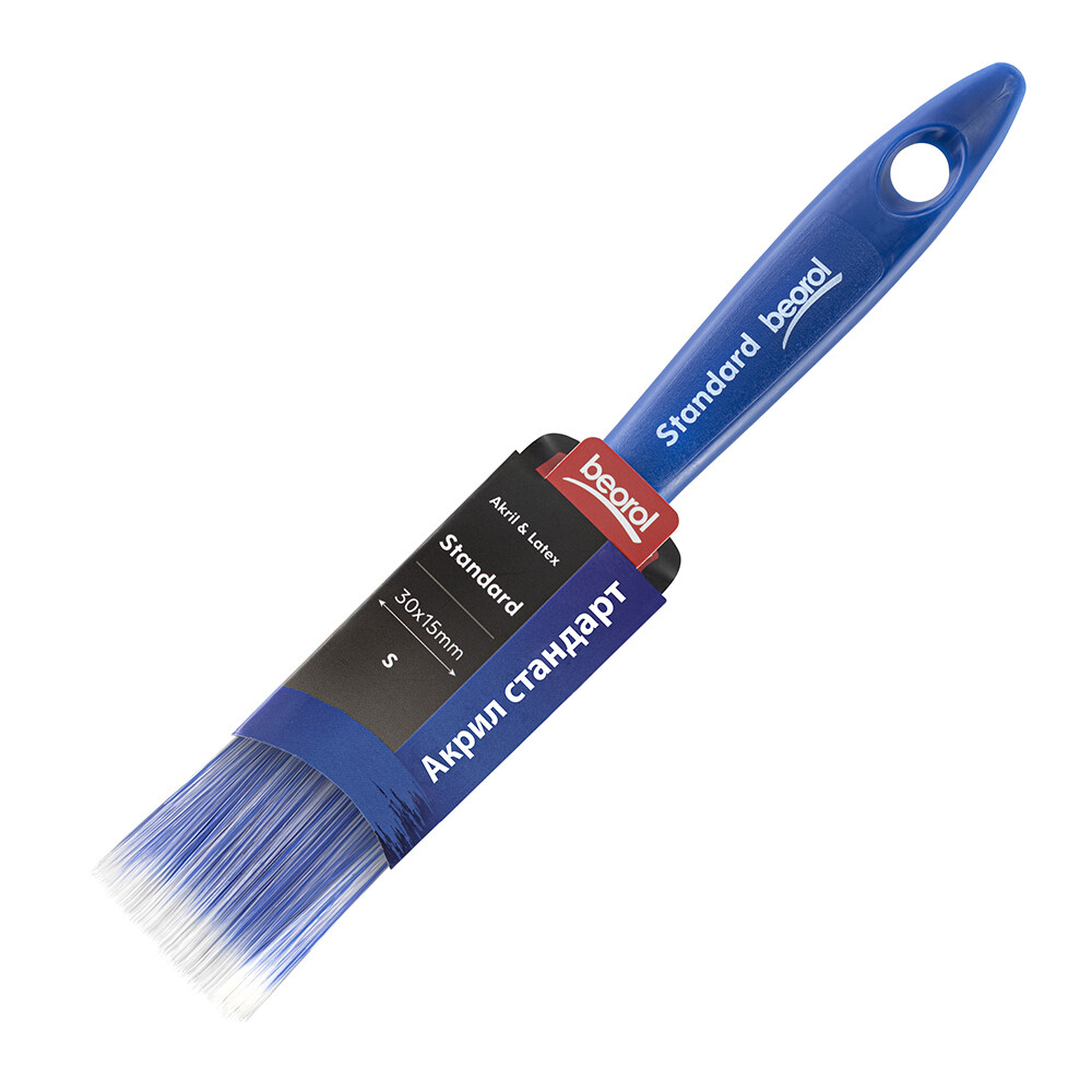 Изображение товара Кисть Beorol ALSSPT Плоская 30x15 мм для водной краски и антисептиков