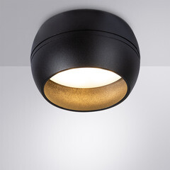 Светильник встраиваемый GX53 черный 15 Вт IP20 Arte Lamp Gambo (A5550PL-1BK) - фото 2