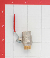 Кран шаровой латунный Valtec Base 3/4 ВР(г) х 3/4 НР(ш) ручка прямой (VT.215.N.05) - фото 5