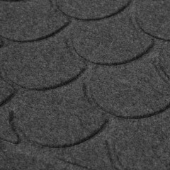 Коврик противоскользящий Афины 40х60 см влаговпитывающий черный - фото 2