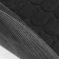 Коврик противоскользящий Афины 40х60 см влаговпитывающий черный - фото 4