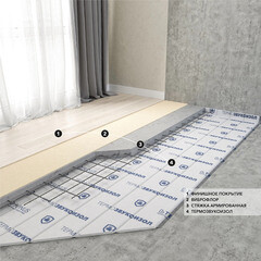 Мат звукоизоляционный ТермоЗвукоИзол Лайт 10 мм 1,5х10 м - фото 6