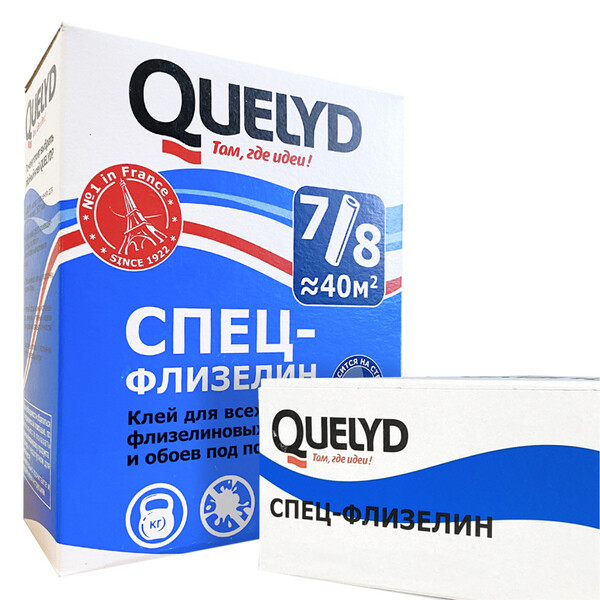 Клей для флизелиновых обоев Quelyd Спец-флизелин 300 г — купить в Санкт ...