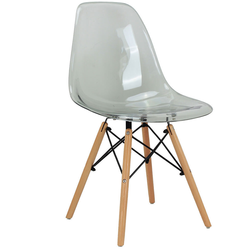 Изображение товара Современный серый стул Eames Bradex Home из пластика и дерева
