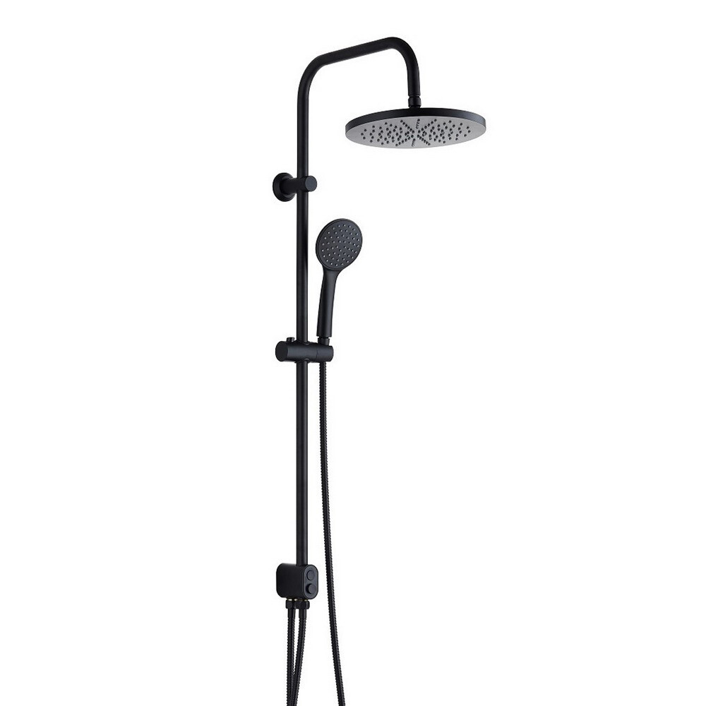 Душевой комплект Esko ST с верхним душем с лейкой черный (ST1550 Black)