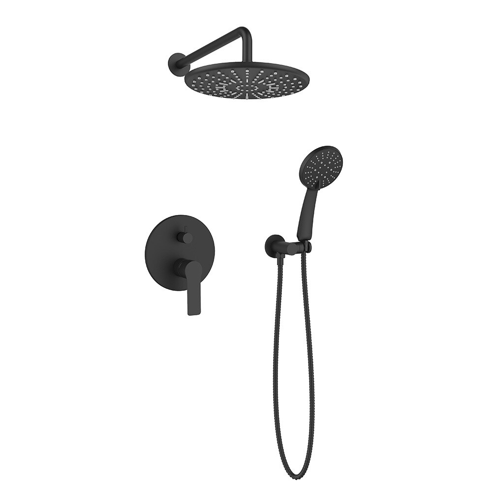 Изображение товара Душевая система Esko Classic встраиваемая с верхним душем с лейкой черная (6in1 SB) Изображение товара Душевая система Esko Classic встраиваемая с верхним душем с лейкой черная (6in1 SB)