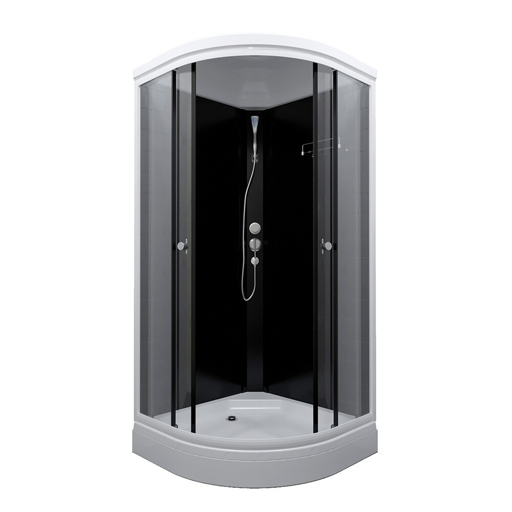 Изображение товара Душевая кабина Triton Нова 88x88x217,5 см с прозрачным стеклом и низким поддоном