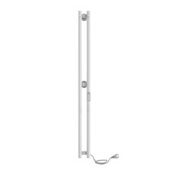 Изображение товара Полотенцесушитель электрический Indigo Style 1200х100 мм 65 Вт с терморегулятором белый