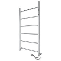 Полотенцесушитель электрический Indigo Arc 700х300 мм 55 Вт хром - фото 4