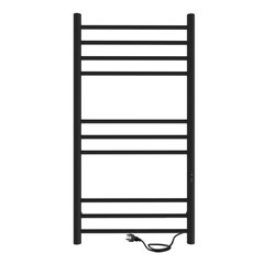 Изображение товара Полотенцесушитель электрический Indigo Line Trinity 1000х500 мм 140 Вт с терморегулятором черный муар