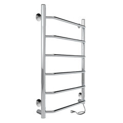 Полотенцесушитель электрический Indigo Roof Lux 800х532 мм 80 Вт с терморегулятором хром - фото 4