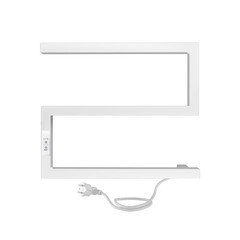 Изображение товара Полотенцесушитель электрический Indigo Sparta 430х500 мм 61 Вт с терморегулятором белый