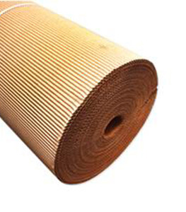 Картон гофрированный двухслойный 1,25х25 м