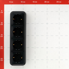 Розетка Svet накладная черная (0215-01231/2361/2362) - фото 3