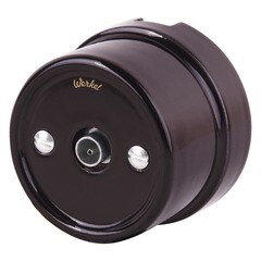 Изображение товара Розетка телевизионная Werkel Ретро накладная коричневая (a036809)