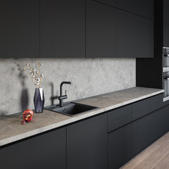 Столешница italian stone 2342/Bst 3000х600х40 мм ДСП Slotex - фото 3