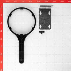 Корпус фильтра Аквафор Гросс 10 для холодной воды 10BB 1 НР(ш) х 1 НР(ш) синий - фото 3