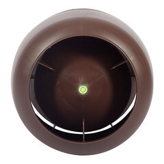 Вентиляционный выход Vilpe изолированный d125х160 мм коричневый RR 32 с колпаком - фото 2