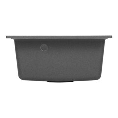 Мойка для кухни Granula 47х51х20 см врезная с сифоном кварц графит - фото 7