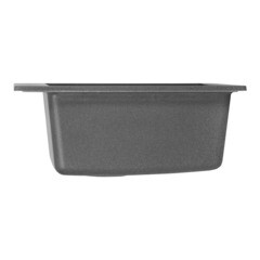 Мойка для кухни Granula 47х51х20 см врезная с сифоном кварц графит - фото 6