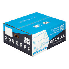 Мойка для кухни Granula 47х51х20 см врезная с сифоном кварц графит - фото 3