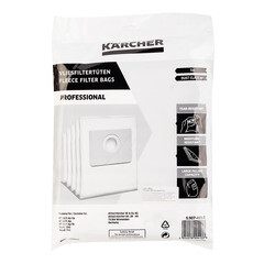 Мешок для пылесоса Karcher к пылесосам серии NT флис (5 шт.) (6.907-469.0) - фото 2
