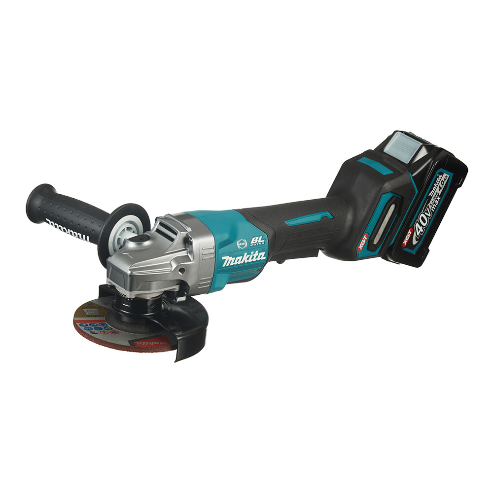 Изображение товара Аккумуляторная угловая шлифмашина Makita GA013GM101 125 мм Li-Ion 40 Вт