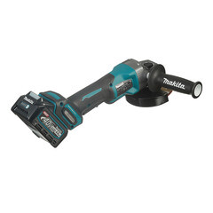 Шлифмашина угловая аккумуляторная Makita GA013GM101 40 В 4Ач Li-Ion d125 мм 1 АКБ и ЗУ - фото 2