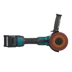 Шлифмашина угловая аккумуляторная Makita GA013GM101 40 В 4Ач Li-Ion d125 мм 1 АКБ и ЗУ - фото 8