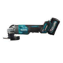 Шлифмашина угловая аккумуляторная Makita GA013GM101 40 В 4Ач Li-Ion d125 мм 1 АКБ и ЗУ - фото 7