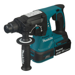 Перфоратор аккумуляторный Makita DHR242RFE 18 В 2 Дж 2х3Ач Li-Ion SDS-plus 2 АКБ и ЗУ - фото 8