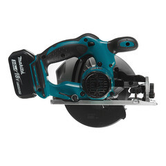 Пила дисковая аккумуляторная Makita LXT DSS610RF 18 В 3Ач Li-Ion d165 мм с АКБ и ЗУ - фото 9