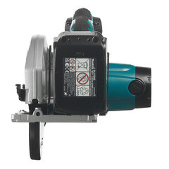 Пила дисковая аккумуляторная Makita LXT DSS610RF 18 В 3Ач Li-Ion d165 мм с АКБ и ЗУ - фото 8