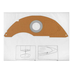 Изображение товара Мешок для пылесоса Karcher (2.889-217.0) к модели NT 22/1 нетканый материал (5 шт.)