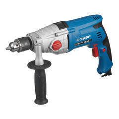 Дрель сетевая ударная Зубр ЗДУ-1100-2 ЭРММ2 1100 Вт ключевой патрон - фото 7