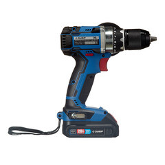 Дрель-шуруповерт аккумуляторная бесщеточная Зубр DB-201-22 20 В 2 Ач Li-Ion 2 АКБ и ЗУ - фото 9