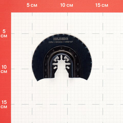 Насадка для реноватора Hilberg (HR6187) по дереву 87 мм - фото 2