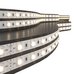 Лента светодиодная SMD 5050 Elektrostandard (a052965) 3300К белый свет 14,4 Вт 24 В IP20 5 м - фото 1