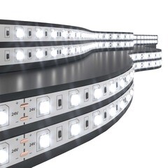 Лента светодиодная SMD 5050 Elektrostandard (a052966) 4200К белый свет 14,4 Вт 24 В IP20 5 м - фото 1