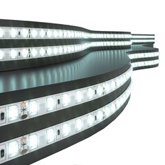 Лента светодиодная SMD 2835 6500К 24 В 9,6 Вт/м 5 м IP65 Elektrostandard (a052964) - фото 1