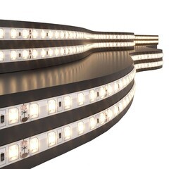 Лента светодиодная SMD 2835 3300К 24 В 9,6 Вт/м 5 м IP65 Elektrostandard (a052962) - фото 1