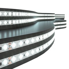 Лента светодиодная SMD 2835 6500К 24 В 9,6 Вт/м 5 м IP20 Elektrostandard (a052961) - фото 1