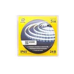 Лента светодиодная SMD 2835 6500К 24 В 4,8 Вт/м 5 м IP65 Elektrostandard (a052958) - фото 3