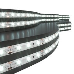 Лента светодиодная SMD 2835 6500К 24 В 4,8 Вт/м 5 м IP65 Elektrostandard (a052958) - фото 1